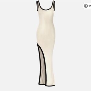 Asta Resort Naomi Split Dress - Cream